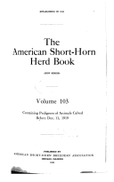 American short-horn herd book, containing pedigrees of short-horn cattle