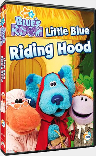 Nickelodeon - Blue's Clues, Blue's Room: Little Blue Riding Hood / Подсказки Бульки, Обучающее детское шоу 