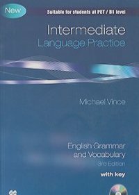 Michael Vince - Intermediate Language Practice: With Key: English Grammar and Vocabulary (+ CD-ROM)