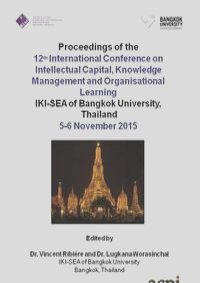 Proceedings of  The 12th International Conference on  Intellectual Capital Knowledge Management &  Organisational Learning ICICKM 2015