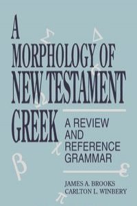 Morphology of New Testament Greek