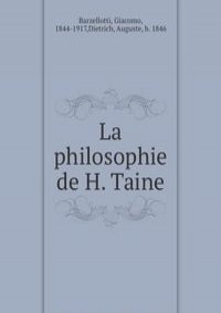 La philosophie de H. Taine