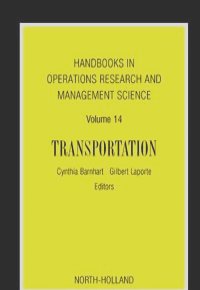 Handbooks in Operations Research & Management Science: Transportation,14