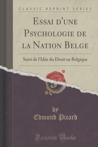 Essai d'une Psychologie de la Nation Belge