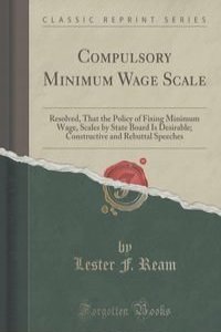 Compulsory Minimum Wage Scale