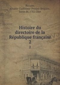 Histoire du directoire de la Republique francaise