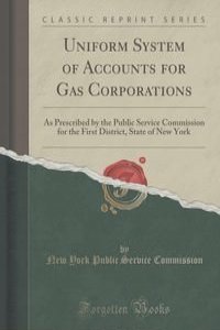 Uniform System of Accounts for Gas Corporations