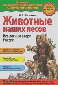 Юлия Школьник - Животные наших лесов. Все лесные звери России