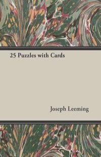 25 Puzzles with Cards
