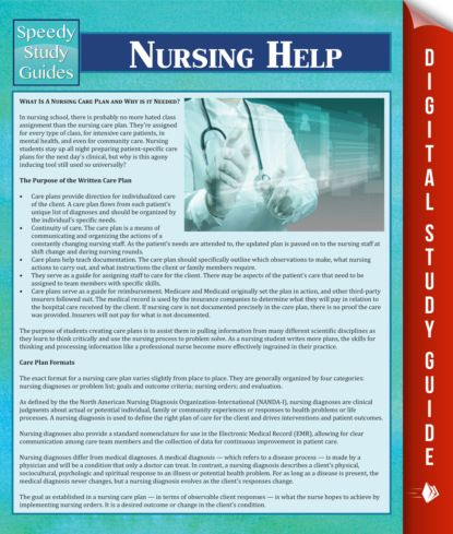 Speedy Publishing - Nursing Help